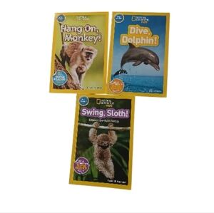 NATIONAL GEOGRAPHIC Kids Leveled Reader -Set Of 3